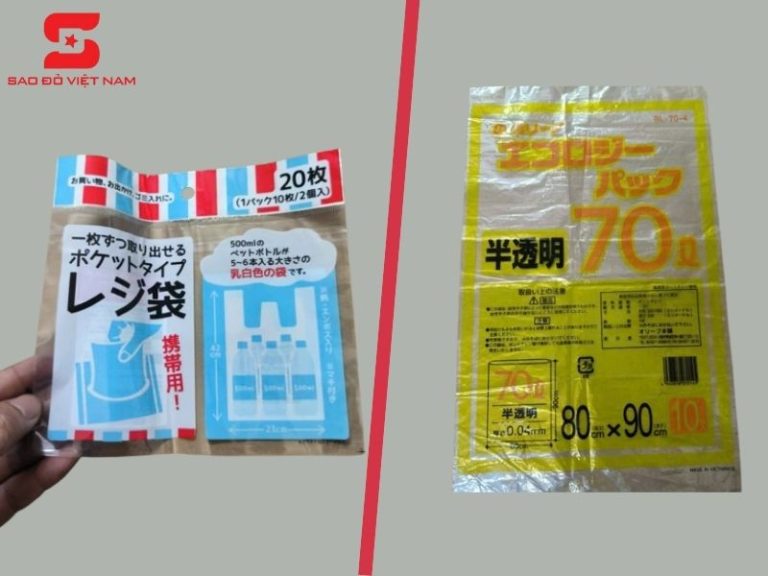 Điểm giống nhau giữa túi PE và túi PP